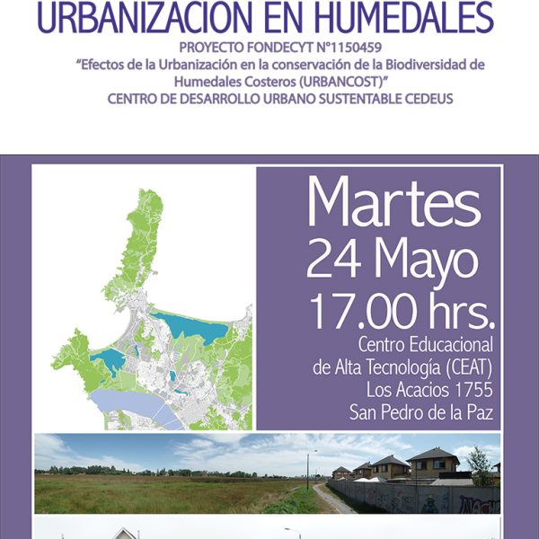 Afiche seminario humedales